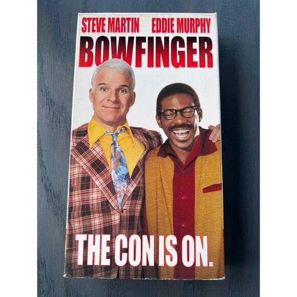 Bowfinger Steve Martin Eddie Murphy Comedy Movie Vintage 2000 VHS Tape Pre-Loved - Picture 1 of 4